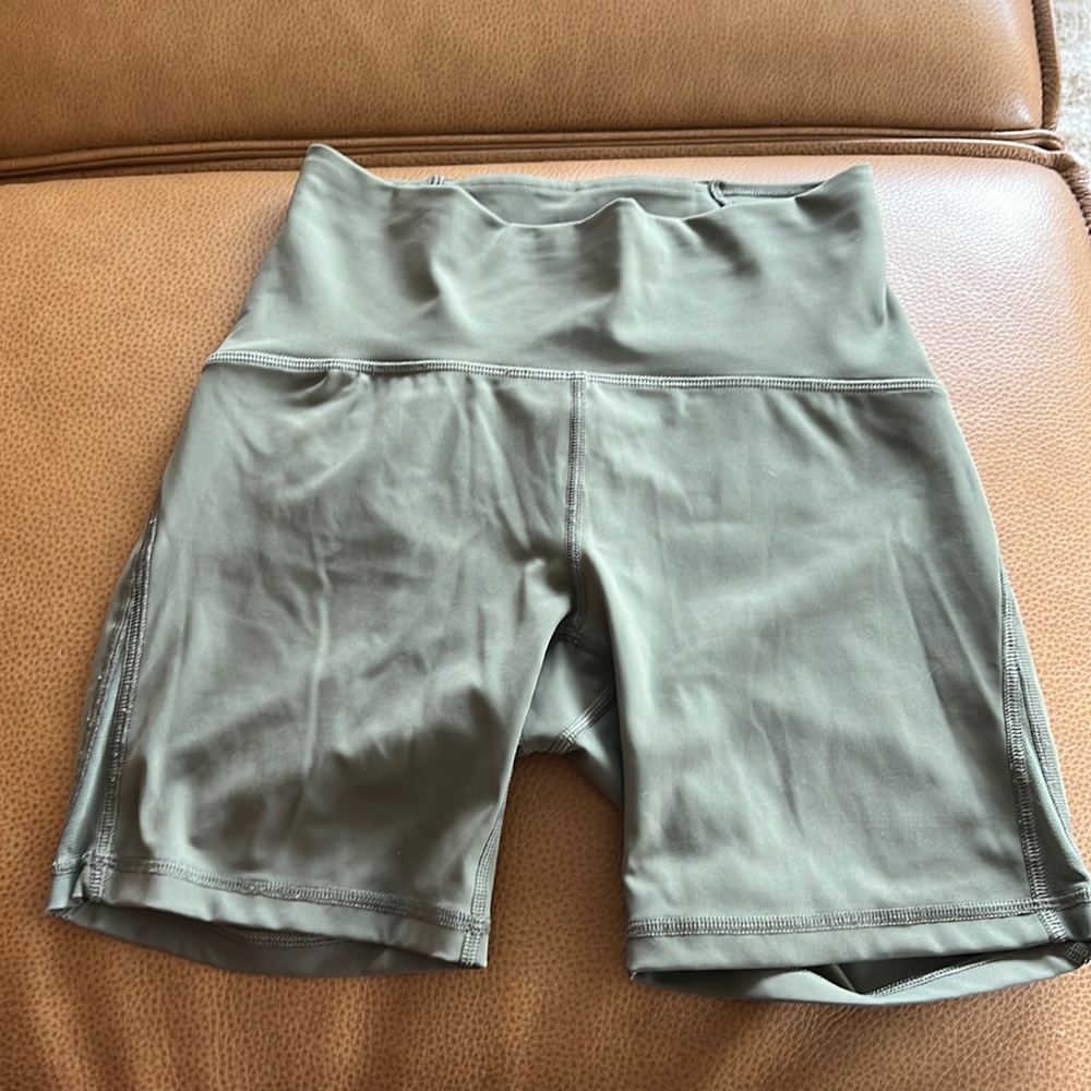 Lululemon Train Times Short (6") in Dark Forest